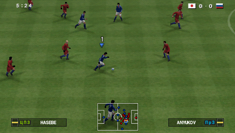 Pro Evolution Soccer 2012 screenshot 3 for PSP